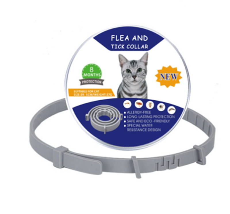 Simple Silicone Pet Collar for Flea Repellent