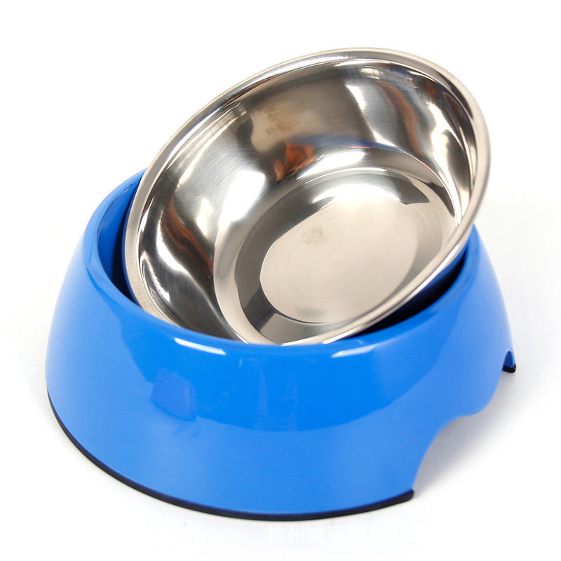 Non-Slip Dual-Use Stainless Steel Pet Bowl